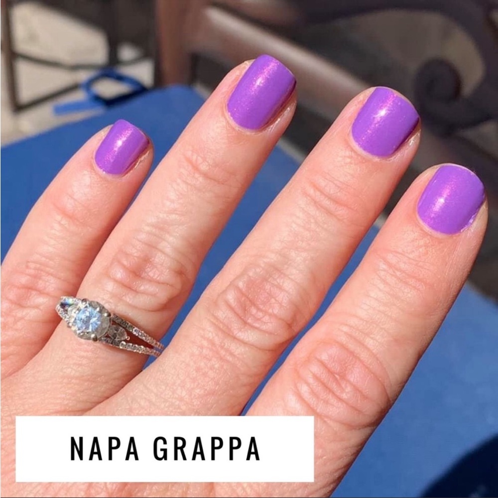 *Rare, Retired* Color Street: Napa Grappa | Purple Grape Shimmer Summer Spring - Picture 2 of 8